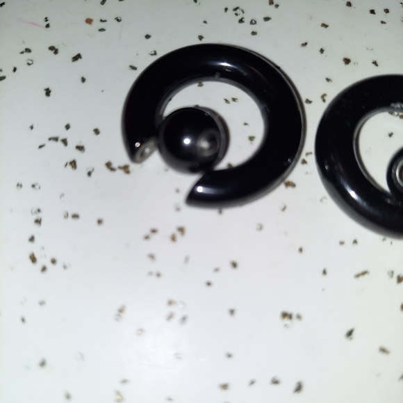 Gauged earrings stainless steel - Picture 3 of 4